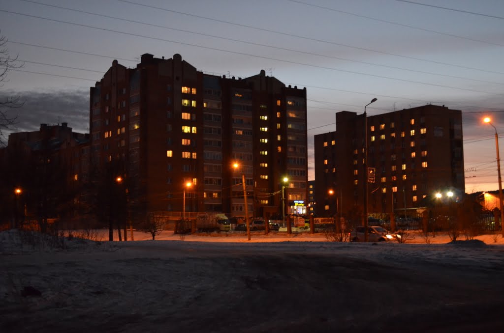 Russia.Krasnoyarsk.Dormitory suburb Vetluzhanka (64391229) by Viktor Bakhmutov