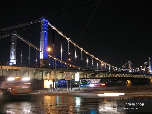 Crimean bridge by Efarova Natalia