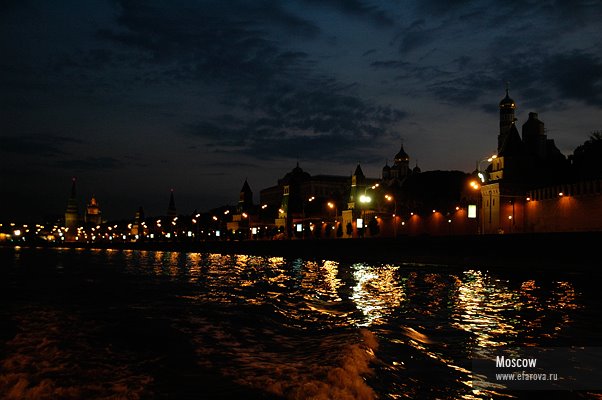 Moscow river by Efarova Natalia