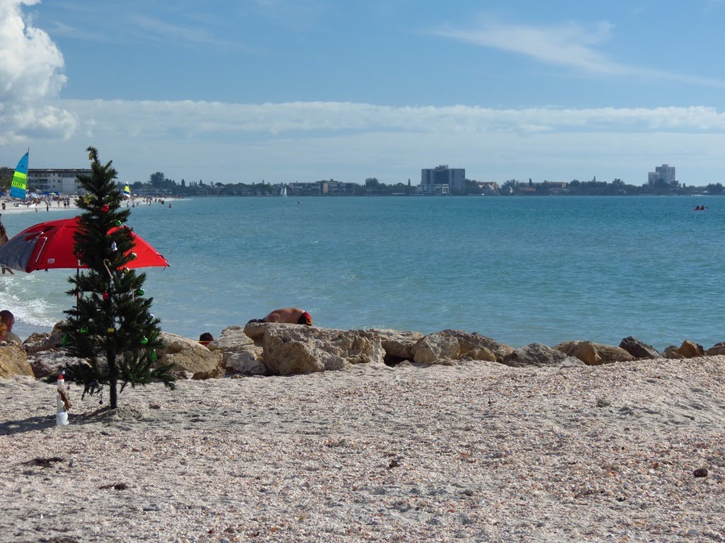 Christmas at Lido Beach by Wild Panoramic