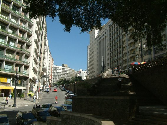 Rua Quirino de Andrade by chico saragiotto