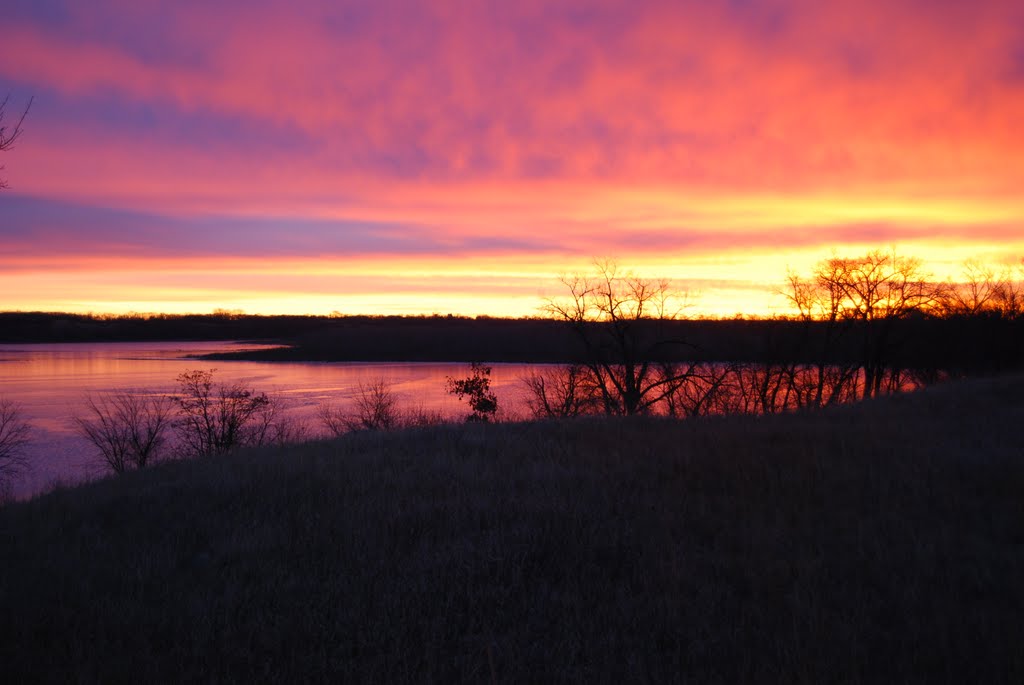 Lac Qui Parle Sunrise by jmurphy88