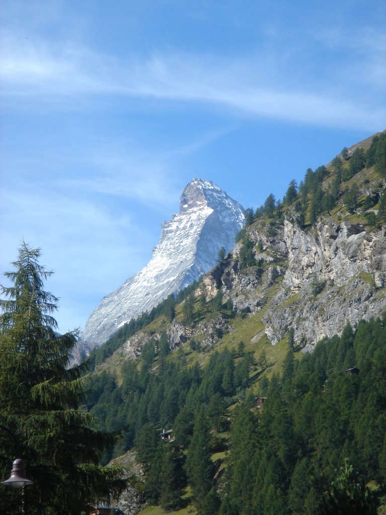 Matterhorn viewed from Zermatt by DavidGay