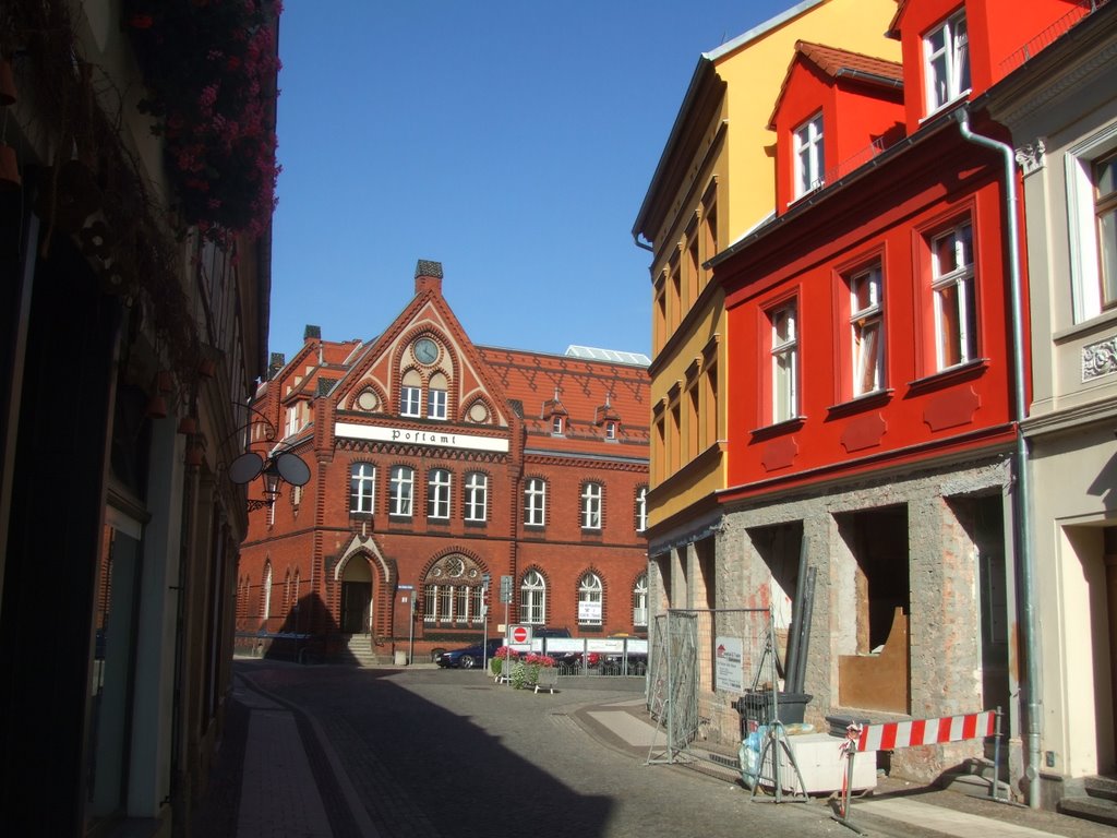 Perleberg Old Post Office by Robert Krakow