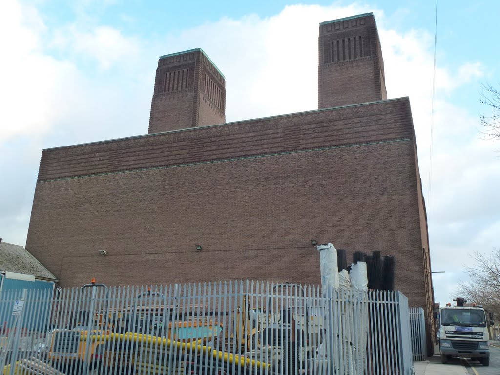 Ventilation Station For The Queensway Tunnel, Sidney Street Birkenhead. by Peter Hodge