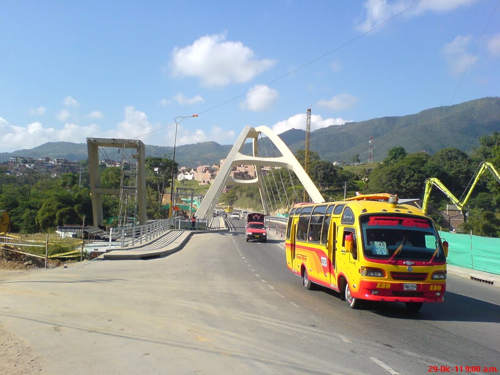 Nuevo puente Flandes by Jose Gonzalo Garcia