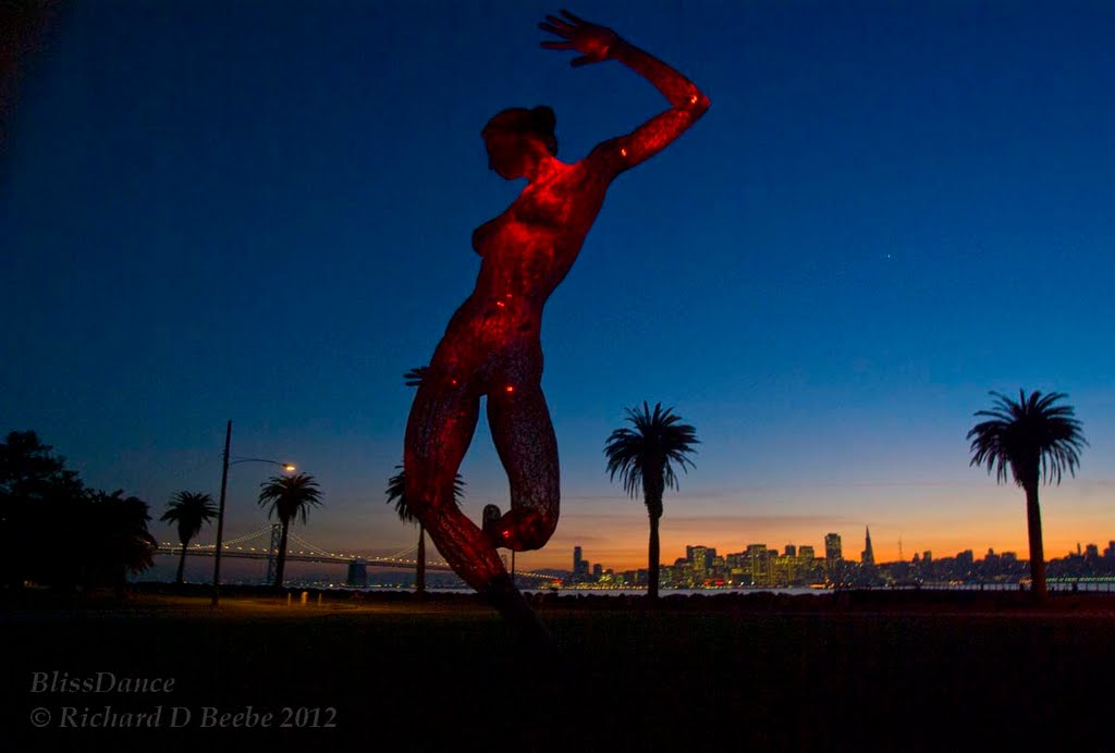 Blissdance, Treasure Island, Night scene by RBeebePhoto