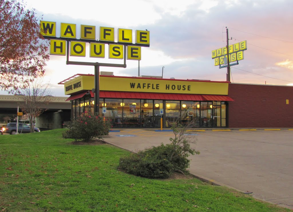 Waffle House @ I-10 Frontage Road and Highway 6 - NW corner by WOLFGANG HOUSTON WEST