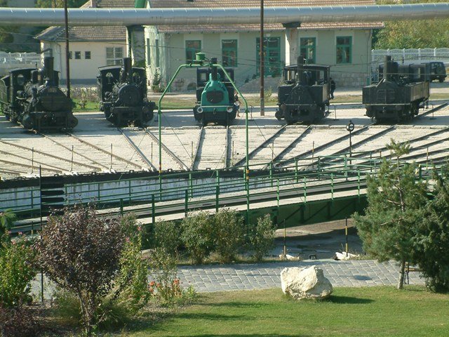 Hungarian Railway Museum: The open display of the oldboys by Gábor Ligeti