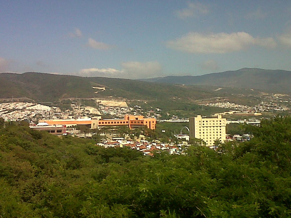 Camino Real, Fiesta Inn Hotels. View from City Express Hotel Parking Lot. by speedy knife