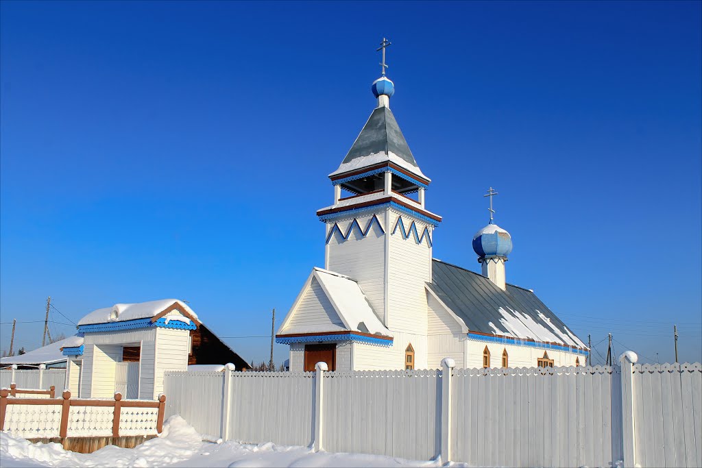 Храм в честь Иверской иконы Божией Матери, село Покосное by mir@cle