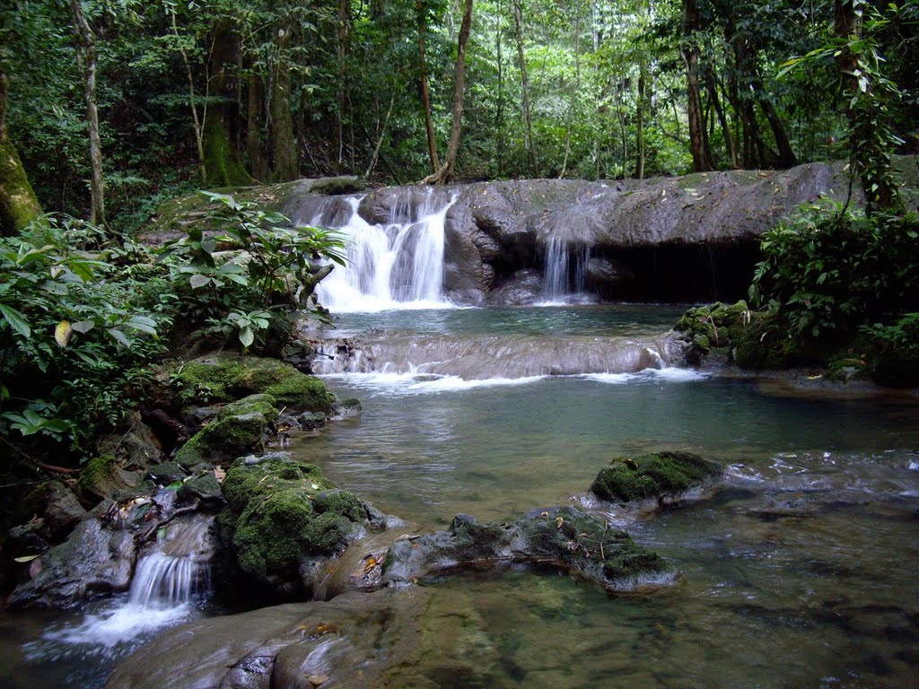 Sa Nang Manora Waterfalls by Bernhard Hiller