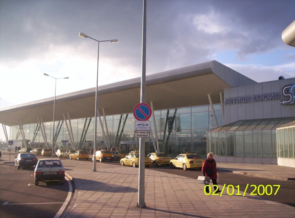 New Sofia Airport - Outside view by Krastanov