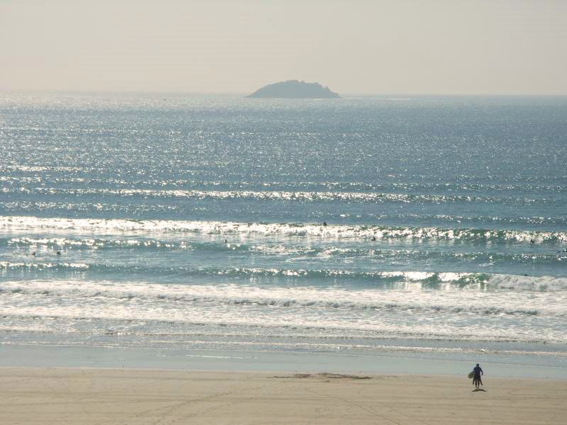 Surfer in Cornwall England by S & S Markham