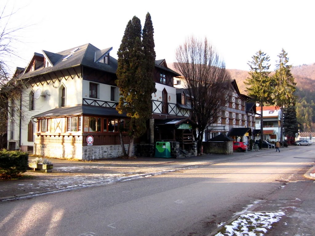 20120103 Slovakia, Rajecké Teplice, Penzión Vila Milica by cityphotographs