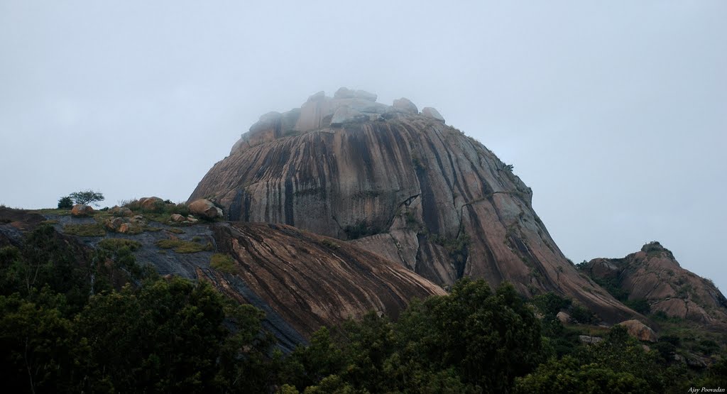 Beautiful Volcanic mound -Dobbasapete- Karnataka, South India by Aj Silverblack