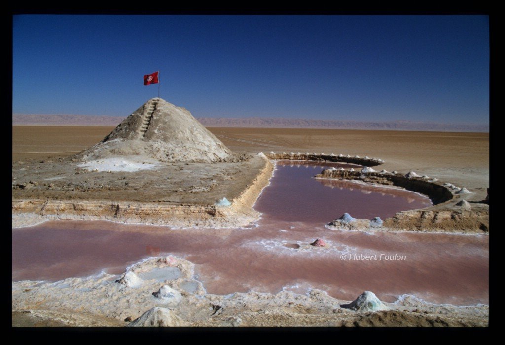 Chott el jerid by Hubert Foulon