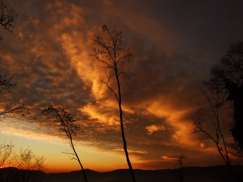 TRAMONTO IN GENNAIO by gipascali