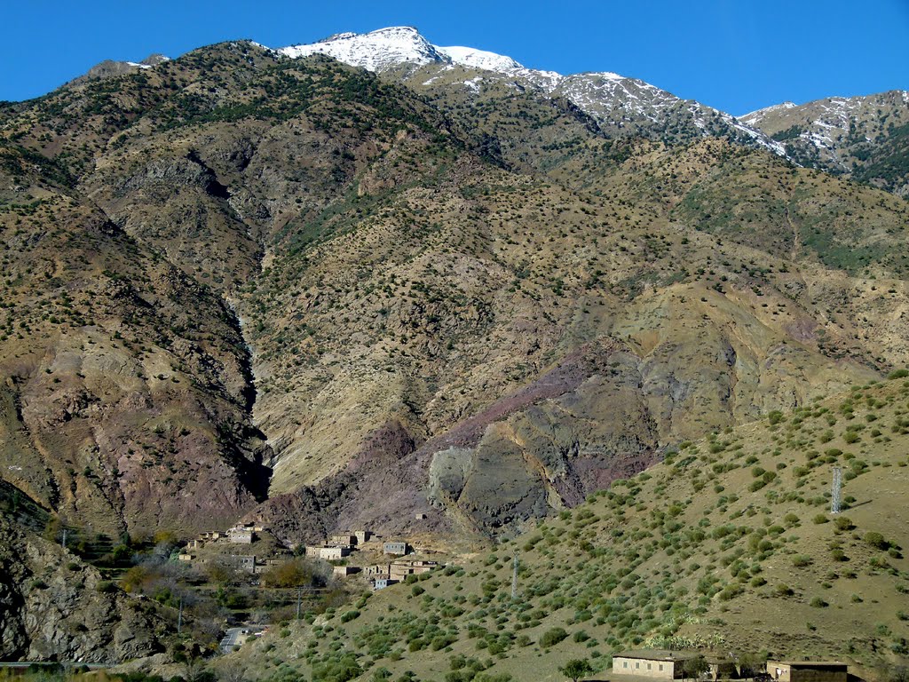 ALTO ATLAS (Haouz-Morocco). 2011. 90. Aldea situada a más de 1.500 m. by Carlos Sieiro del Nido