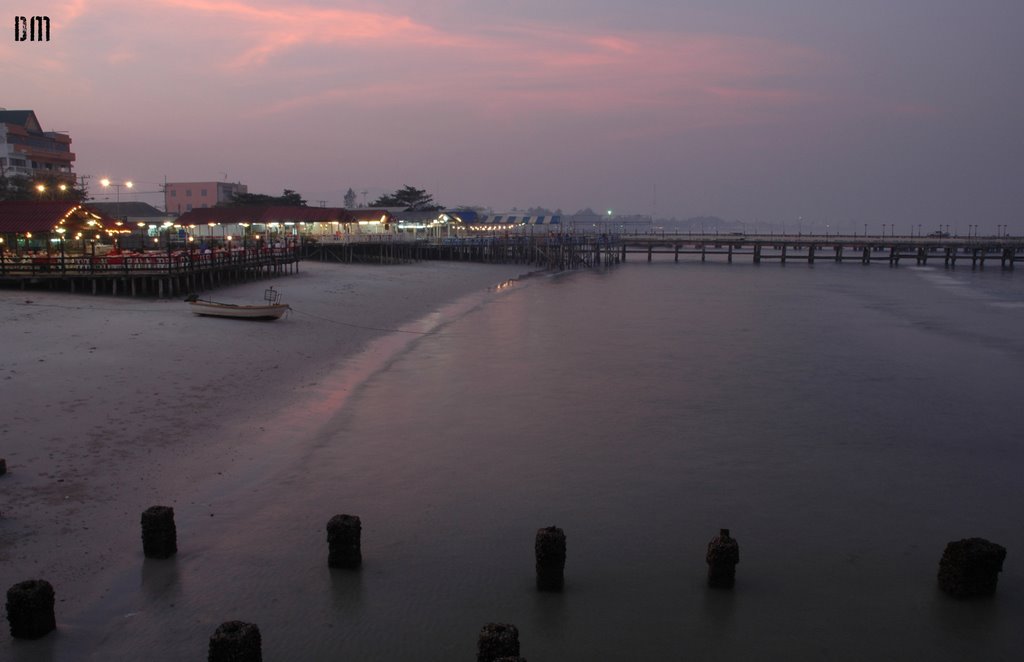 Hua hin fishing pier by David Meyer