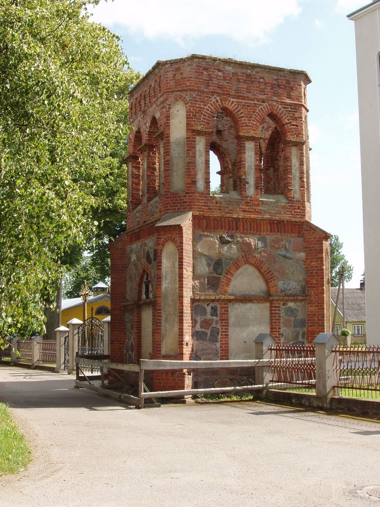 Велопоход Вильнюс-Рига.4-день.Пилвишкиай.Колокольня. 2008-07-08 by Ткаченков Владимир -(veloturrist)st