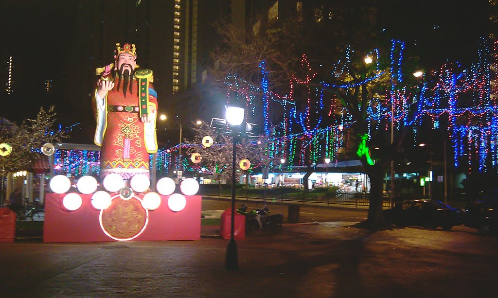 Chinese New Year Decoration @ Toa Payoh Central by Walter Wu