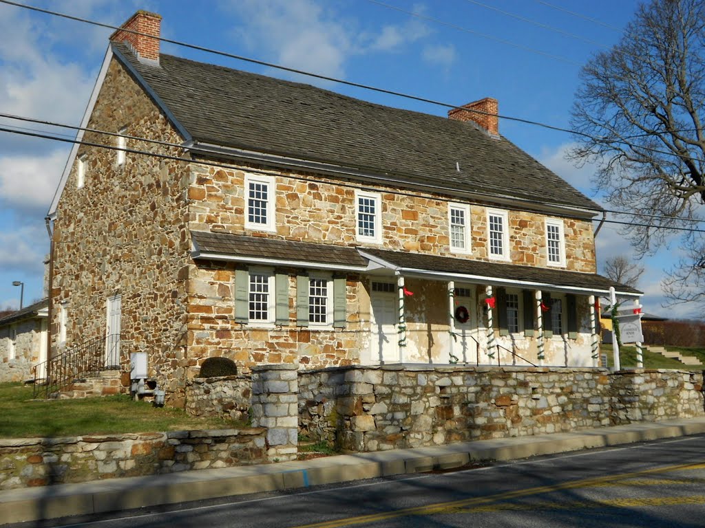 The Ashbridge House, Downingtown Area Historical Society, 935 Lincoln Highway, Downington, PA, circa 1709 by Rock N Roll Doctor