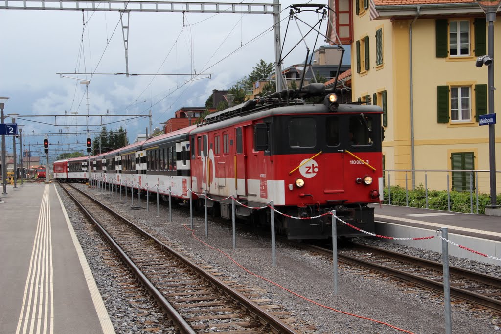 Zentralbahn in Meiringen by Philipp_93