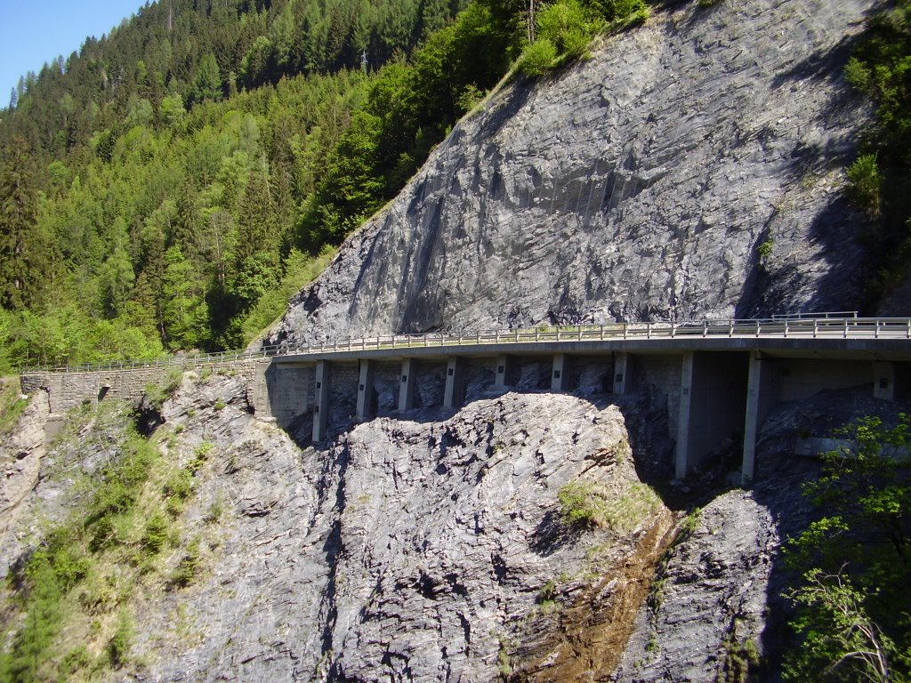 Straße nach Großarl by rope