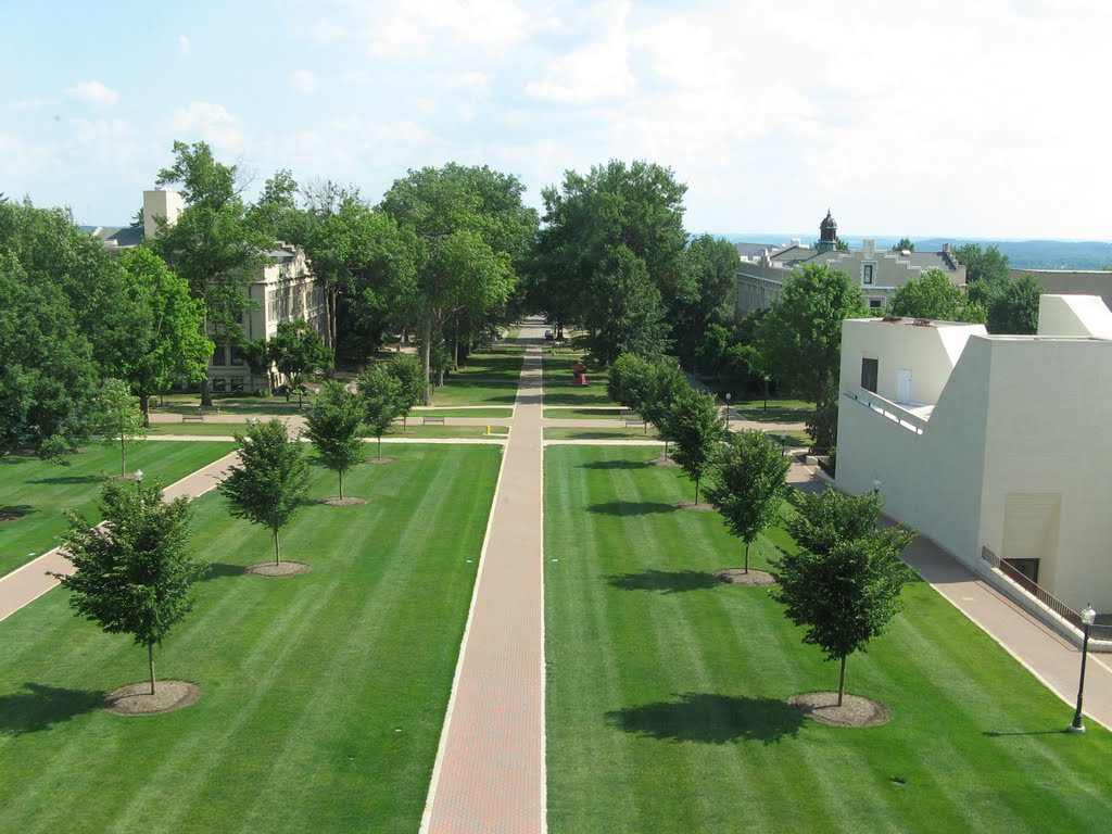 View from Kauke Hall, College of Wooster, Ohio by htabor