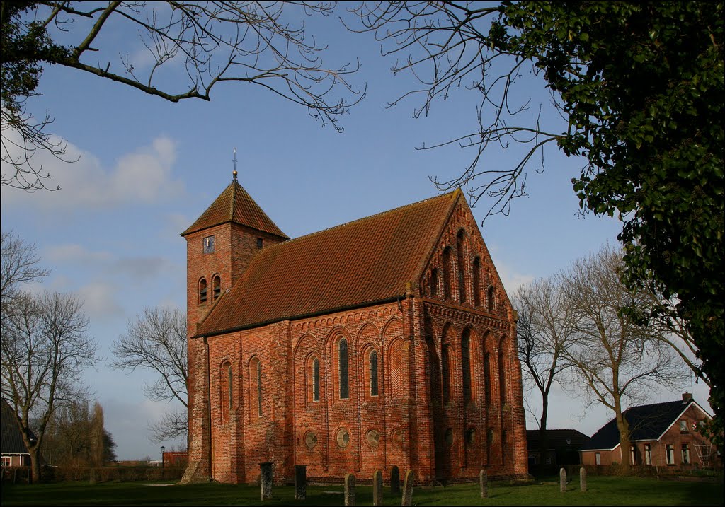 Hervormde Kerk van Termunten by Teunis Haveman