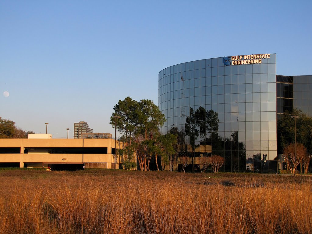 Gulf Interstate Engineering (round office building) by WOLFGANG HOUSTON WEST