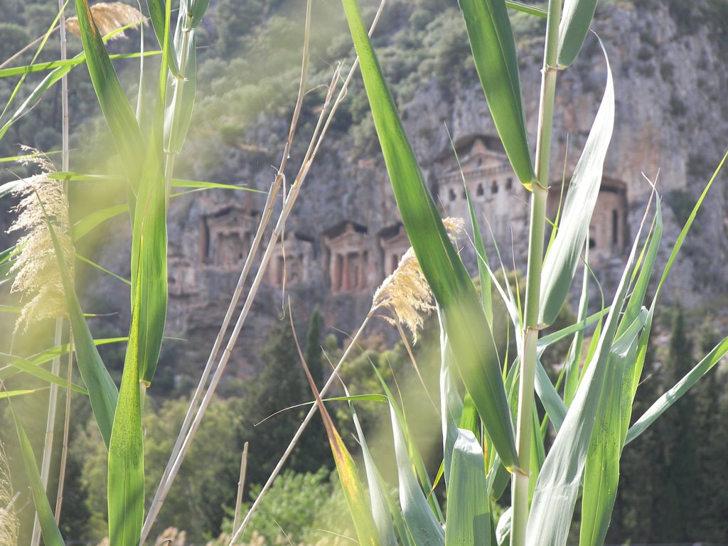 Rock Tomb in Dalyan - Mugla by hüsmen sevim