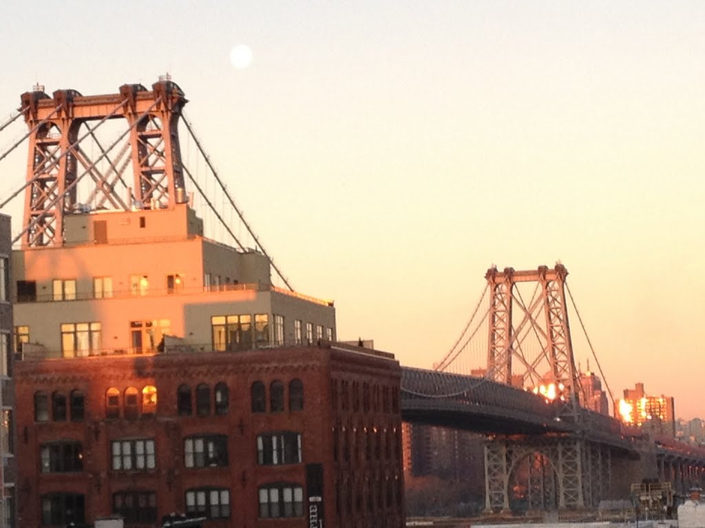 NYC-Ice Moon sunrise by AC365