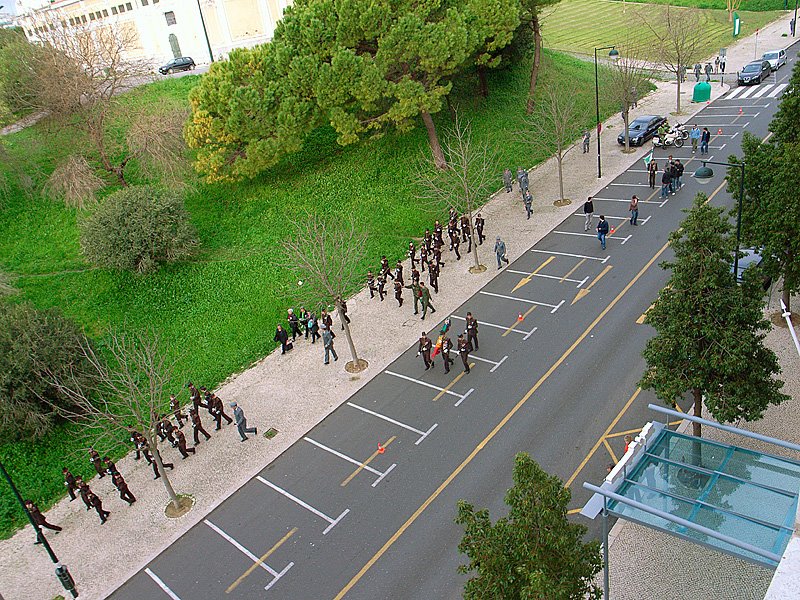 »Military Parade« at Avenida Sidonio Pais (2007) by nordicphoto