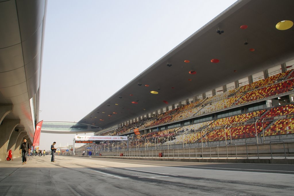 Shanghai International Circuit (Paddock) by Shinnosuke