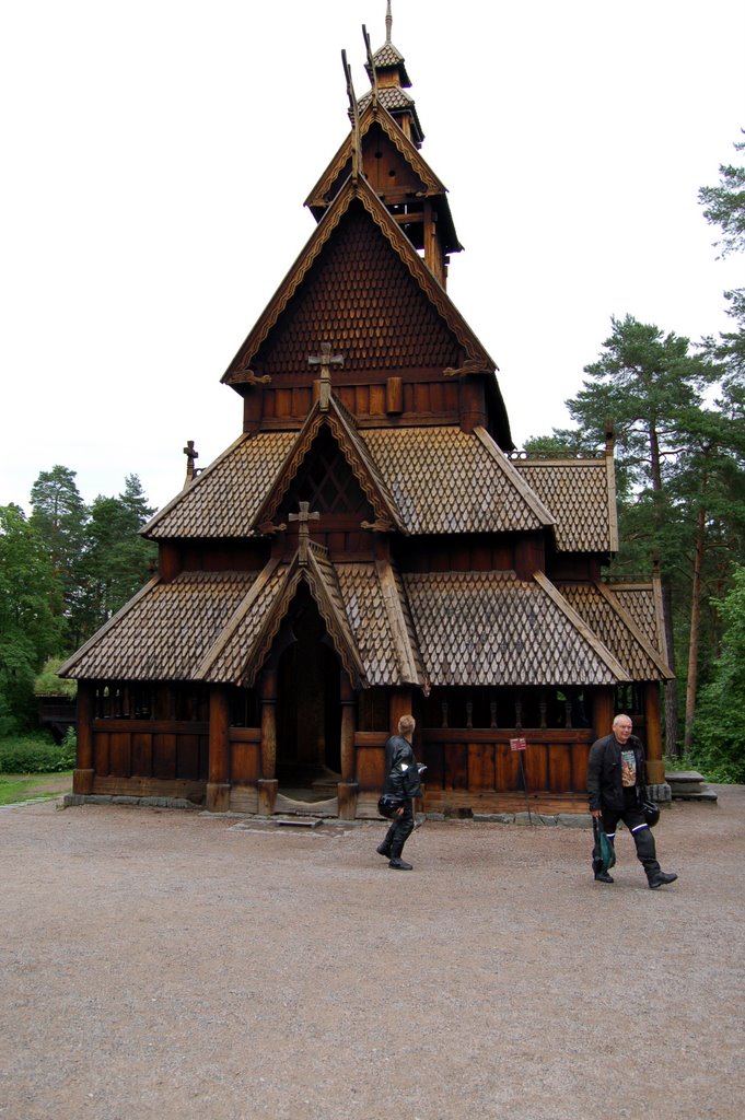 Norwegian Folk museum - Iglesia by rafele