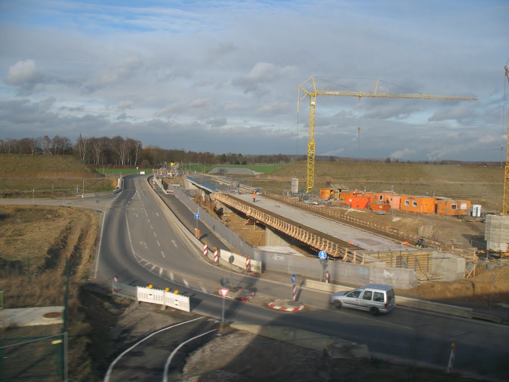 A4n, neue & alte L276-Brücke bei Buir, 11. 01. 2012 by Michel Voss