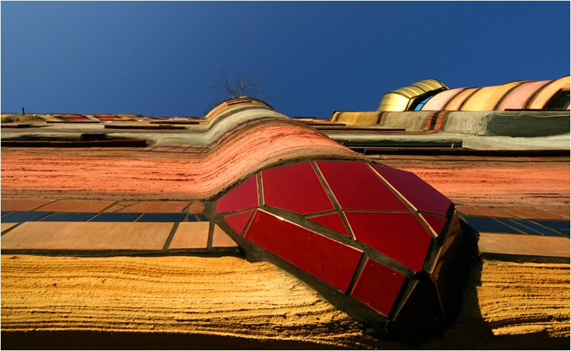 Waldspirale arch. Hundertwasser in Darmstadt II by dinco