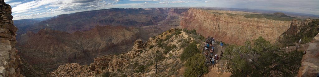 Panorama from Desert View Tower by David Thyberg