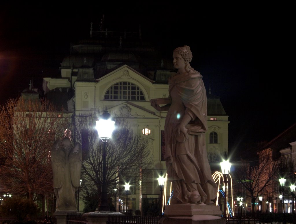 Kosice (Christmas time) by Karol Kasanicky