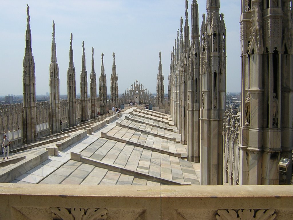 Milano, Duomo (Italy), summer 2004 by rdaniel