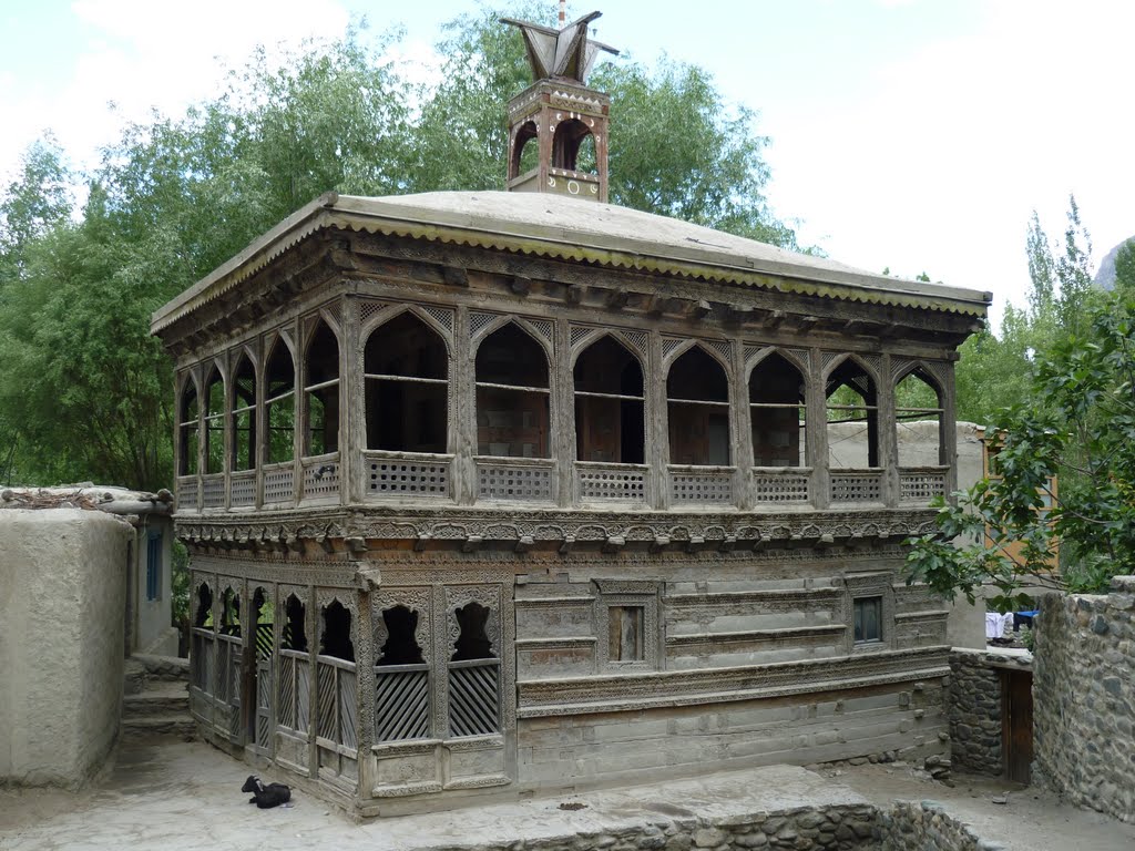 Masjid in Shigar Skardu by sanaullah 