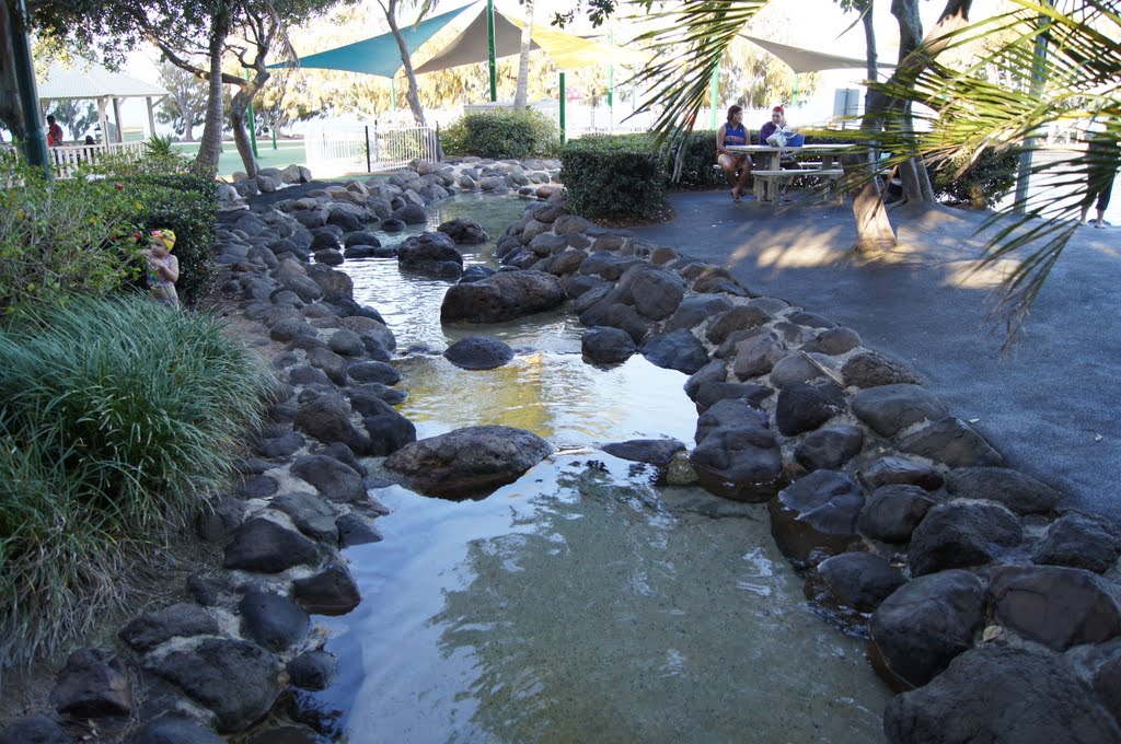 Creek at Settlement Cove Lagoon by robsonap