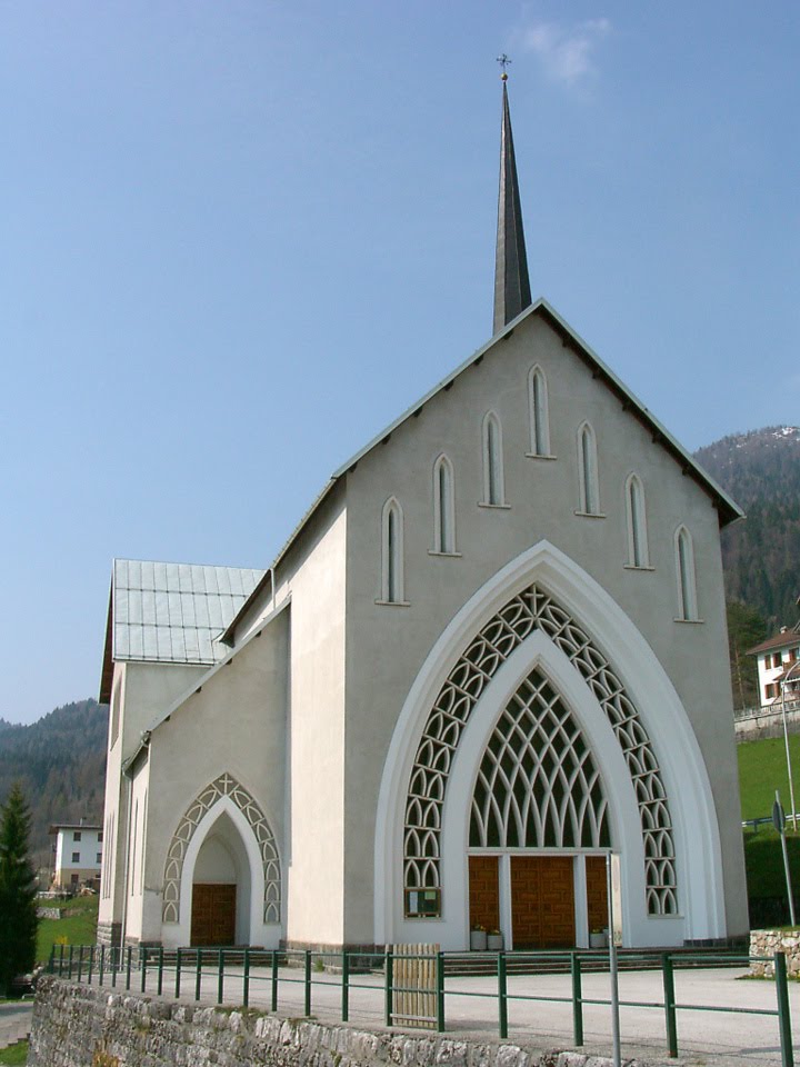 Chiesa di s.Nicolò vescovo - Frassenè Agordino by aldo de bastiani