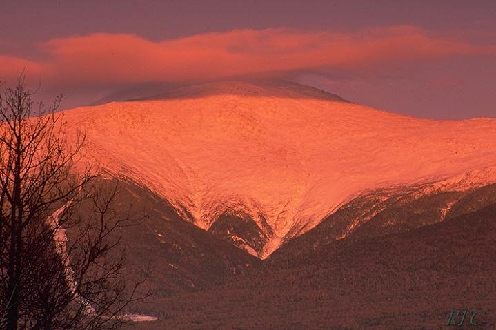 Mount Washington Sunset by Richard Cram