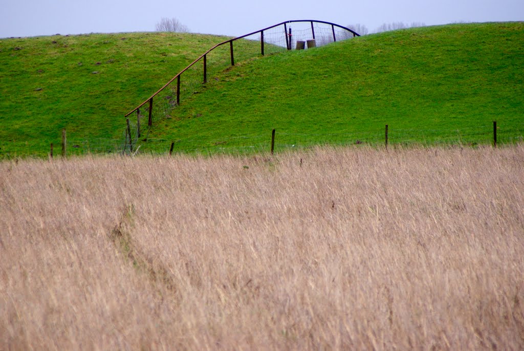 Usquert, Middendijk, Waddenzeeroute by Jan Lalkens