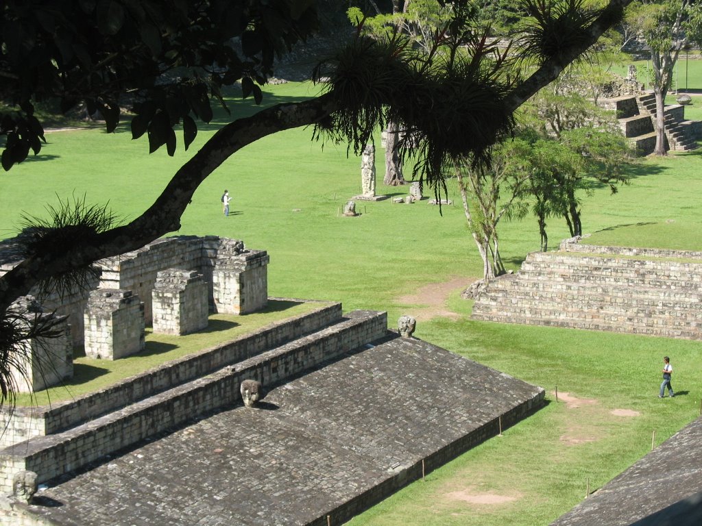 Vista Ruinas Copán by Graciela Jiménez