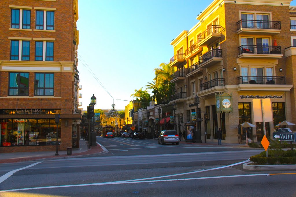 A road into the Americana, Glendale, CA by MICHAEL  JIROCH  &  www.michaeljiroch.com