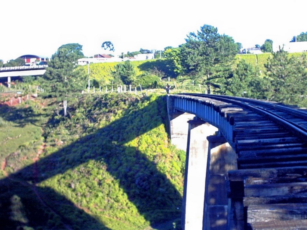 Estrada de Ferro - Jaguariaíva - Brasil by Rubens Galvão